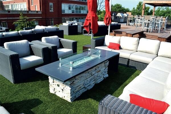 outdoor fire pit during daytime