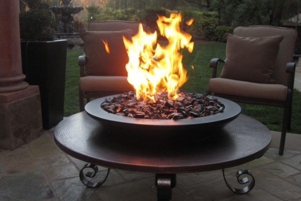 propane fire pit table