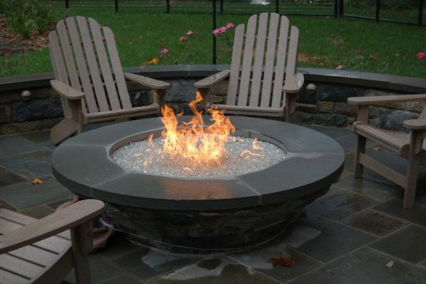 orlando outdoor fire pit table